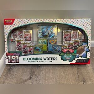 Pokemon TCG Scarlet & Violet Blooming Waters Premium Collection - New in Box